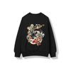 Niepce Men's Japanese Streetwear Yin Yang Koi Embroidered Graphic Sweater
