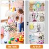 1PZ Borsa portaoggetti da appendere con tasche Portaoggetti da appendere alla porta/al muro per risparmiare spazio domestico Organizer da appendere Casa