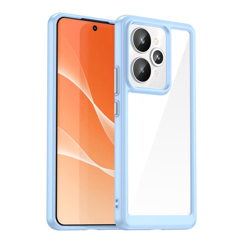 Transparent Colorful TPU Case for Realme 15 Pro 5G Protective Cover Clear Fundas Coque Capa