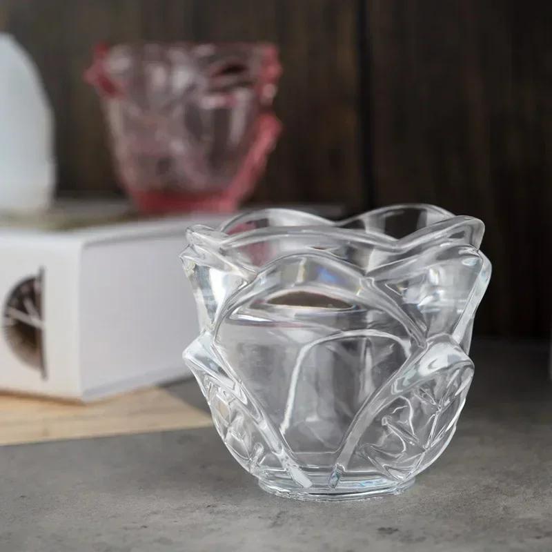 DIY Crystal Epoxy Resin Mold Rose Candlestick Ashtray Multifunctional Mirror Silicone Mold