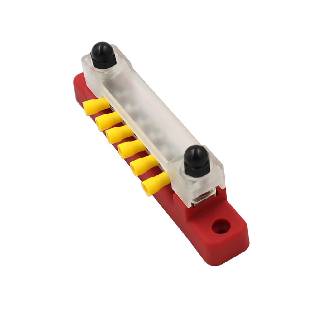 150A Amperage M6 Bus Bar Compact Design Compatible With Various Vehicles Continuous Amperage 150A DC Electrical Wiring