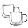 Mug en verre isolant double couche Shangqi