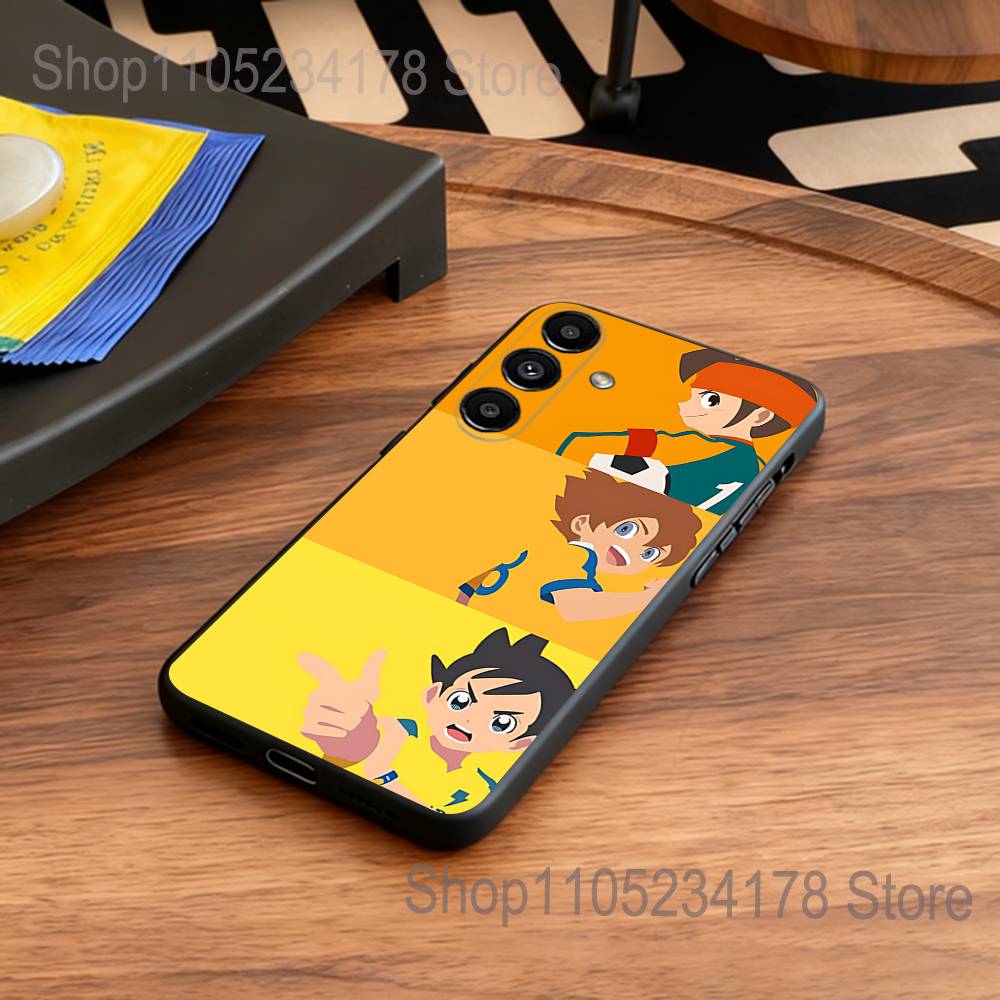 I-Inazumas Aniem E-Eleven Phone Case for Samsung S24 S22 S25 Ultra S9 S20 FE S23 Plus S10 S21 Shockproof Funda Cover