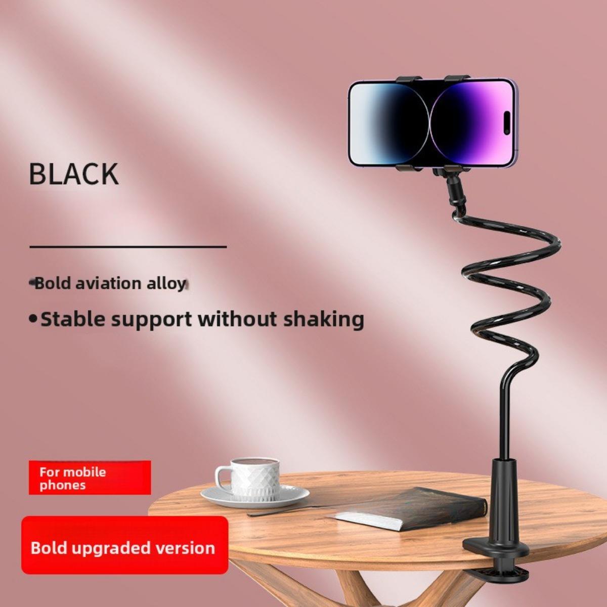 

70-120 см Гибкий штатив-гусиная шея для телефона - Прочный АБС-пластик, Регулируемая подставка - Регулируемая подставка | Современная эстетика | Прочная АБС-подставка 120cm