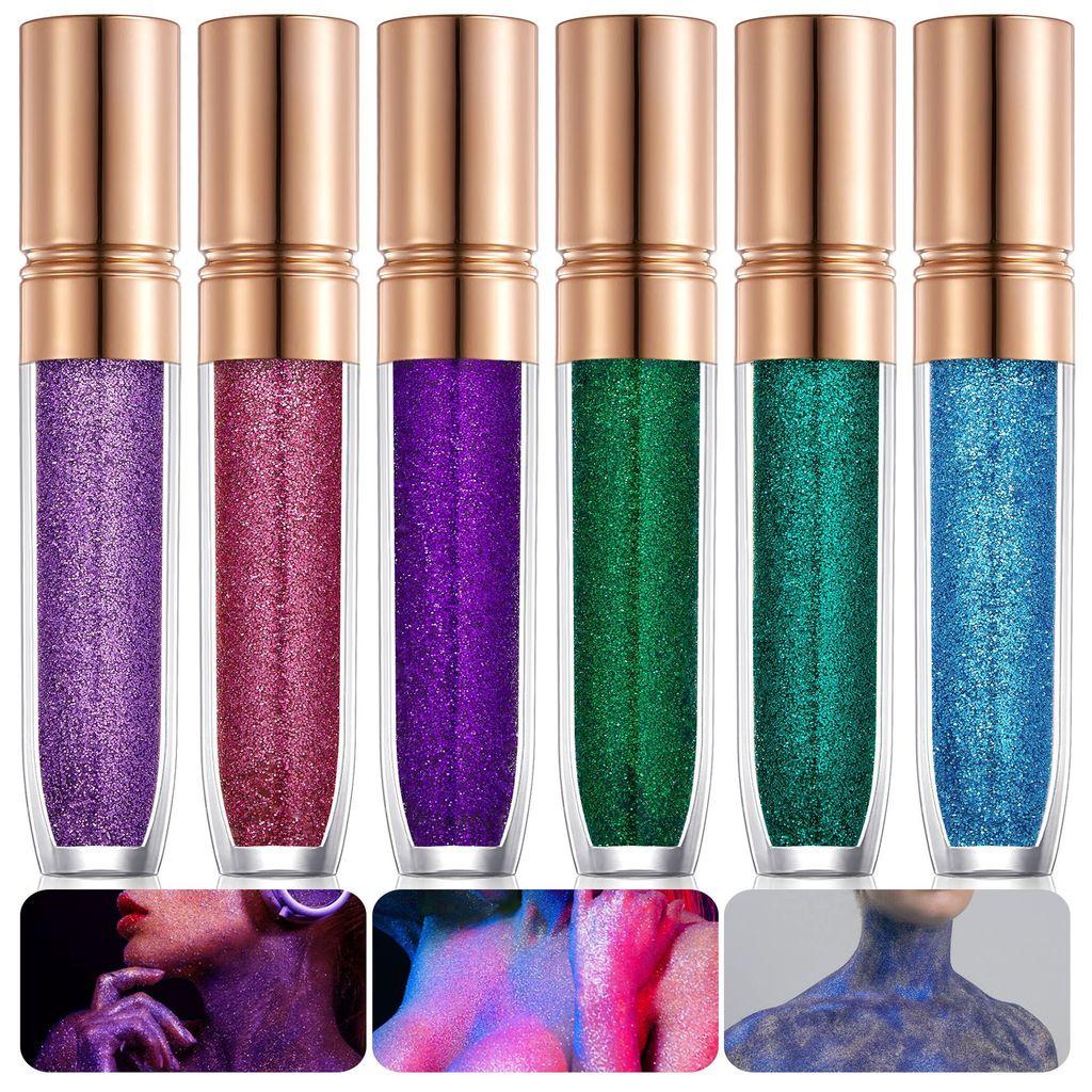 Fashion Makeup Glitter Gel With Laser Effect For Stage Performances And Face Art