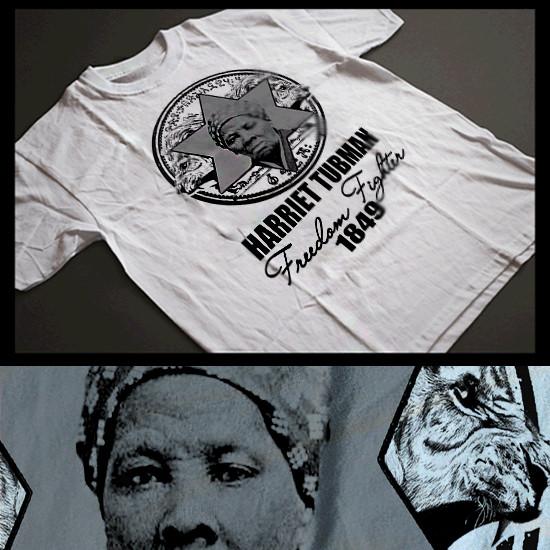 Black History Month Harriet Tubman African Roots Marcus Garvey Pride Unisex T-Shirt S