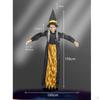 Halloween Hanging Witch Haunted House Horror Prop Lightweight Portable Decoration for Yard