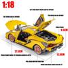 1/18 Lambor Car Model Alloy Diecast Boys Toy SIAN FKP37 Supercar High Simulation 4 Door Opened with Light Collections Kids Toy