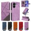 Case For Poco X8 Pro X8 Pro Max Magnetic  Leather Wallet Case for Coque Xiaomi Poco X8 X7 X6 X5 Pro Phone Flip Cover Grid