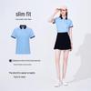 Women's Slim Fit Lightweight Polo T-Shirt