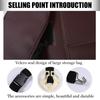 1PC Car Seat Back PU leather Protector Dust-proof For Children/ Baby Kick Mat Protect from Mud Dirt waterproof car seat cover