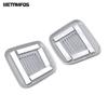 Car Roof Microphone Loudspeaker Sound Speaker Cover For Jeep Compass 2017-  Matte High Pitch Horn Trim Inner Accessories
