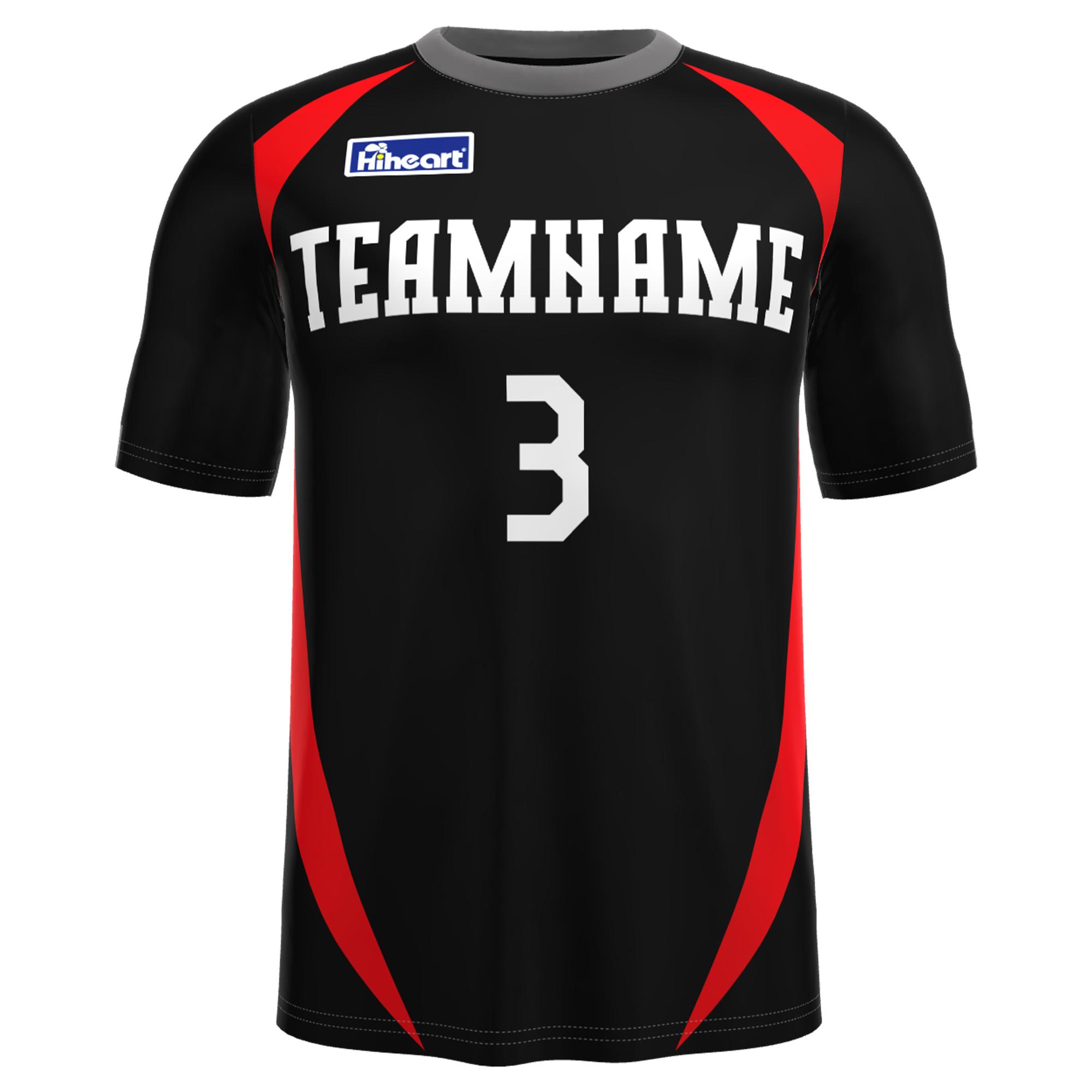 Customised Design Quick Dry Football Jerseys Polyester Tops Football Uniforms S