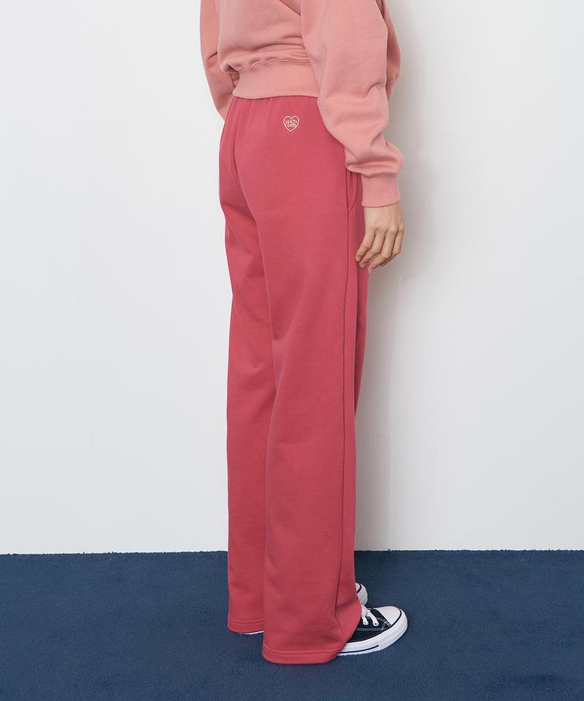 BONATSPALETTE Bp Semi-Wide Heart Point Sweatpants_8 Colors