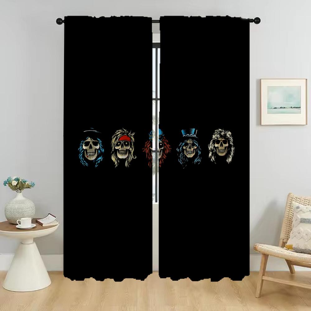 

Шторы для гостиной Шторы для комнаты 2 Панельные пушки NRoses Раздел Домашний интерьер Шторы Оттенки Хэллоуин Украшения Ребенок W50xH70cmx2pcs