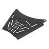 Motorcycle Rear Luggage Rack Support Shelf Stainless Steel Top Case Extender Plate Tail Rack Replacement for Zontes