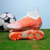 New  Football Shoes' Long Spike Grass Football Shoes Training Competition High Top Spike Athletic Shoes For Men