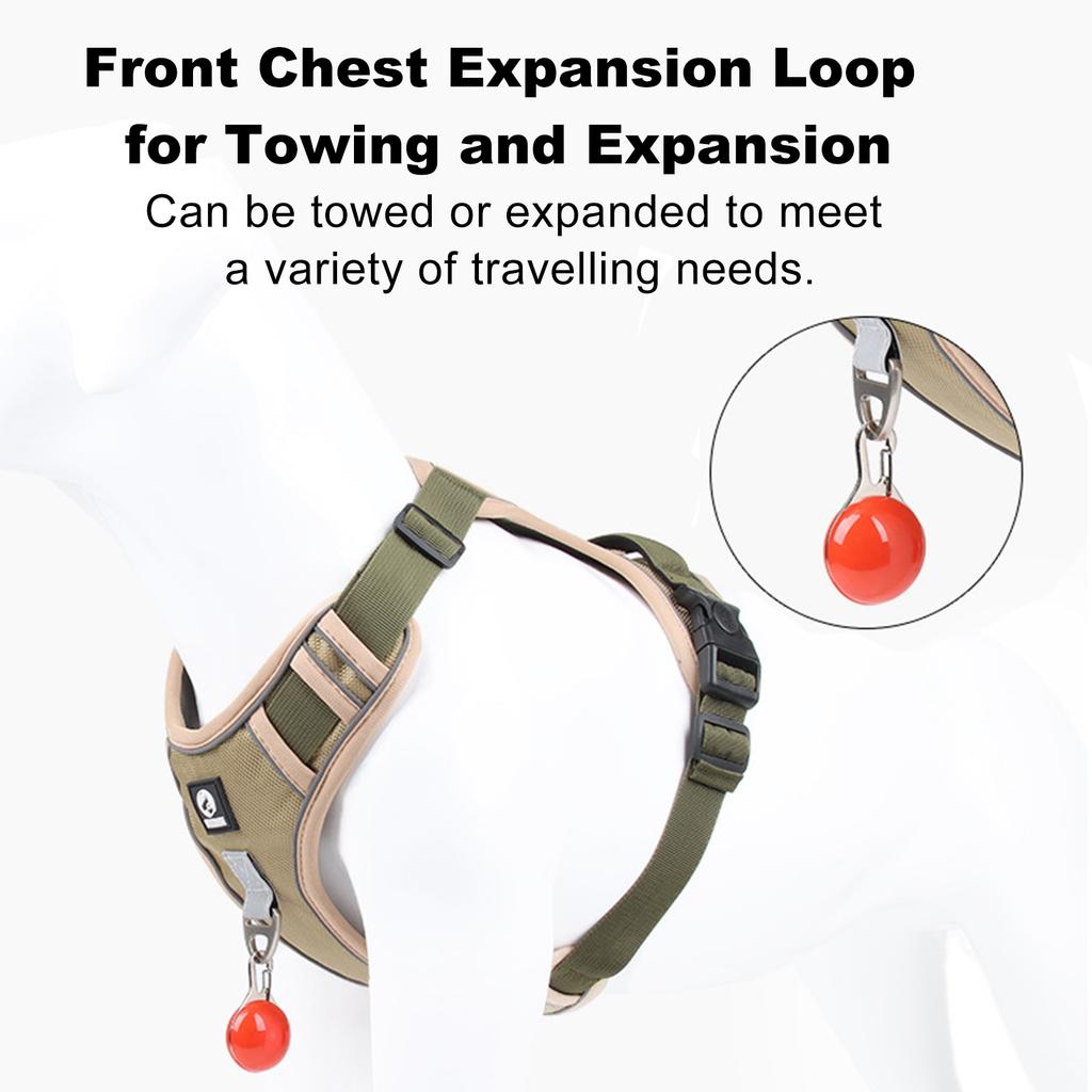 Szelki dla psa Szelki dla psa bez ciągnięcia Regulowane Bardzo odblaskowe w nocy Szelki piersiowe dla zwierząt Łatwa kontrola Średni Duży Pies