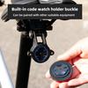 Bike Reflective Tail Light for AirTag Locator Mount Universal MTB Road Mountain Bicycle Saddle Reflector Rear Lamp Holder Bike Accessories