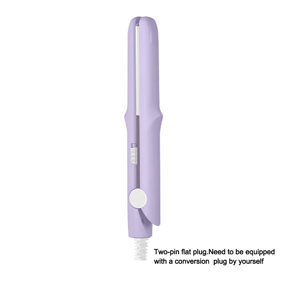 USB Curling Wand & Flat Iron Anti-Static Hair Curler Mini Hair Straightener  Hair Styling