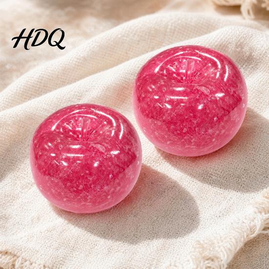 Hand Exercise Ball Stress Relief Fruit Squeeze Toy, Soft Stretchy Sensory Reliever Fidget Home Office Worker Relaxation Desk Toy