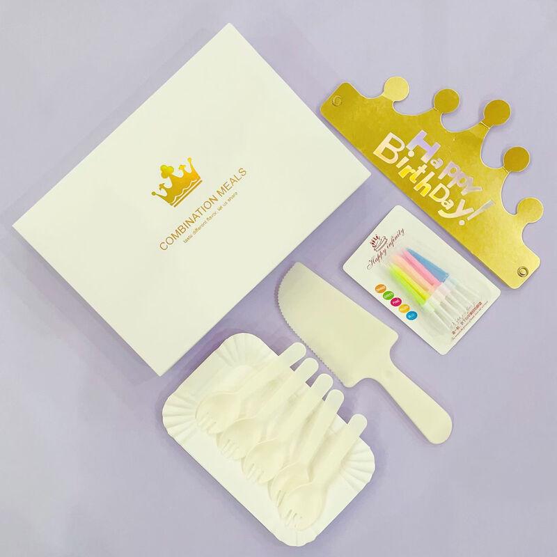 777 Disposable Birthday Cake Tableware Set