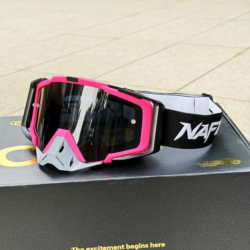 NAFEIB ATV Dirt Bike Goggles Motorcycle Glasses Off-Road MX Anti-UV Windproof Eyewear Helmet Mask Gafas for Motocross Racing