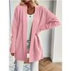 Women's New Autumn and Winter Loose Casual V-neck Sweater,cardigan