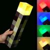 Glowing Wall Torch Lamp Flashlight - USB Rechargeable Night Light, 4 Light Options- Wall-Mounted or Handheld LED Lighting for Kids’ Playroom