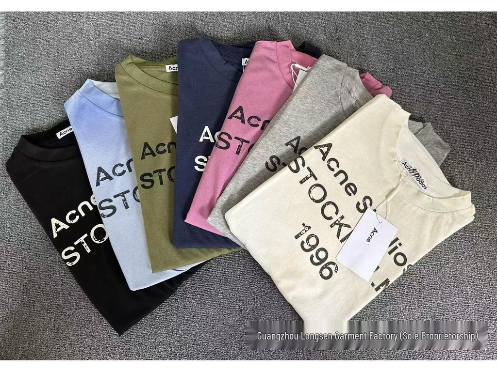 Women's Retro 1996 AC Dip-Dyed Digital Print Loose Sun Protection T-Shirt