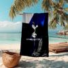 1pc T-Tottenham Hotspur Beach Towel, Comfortable and Thick, and Swimming/Bath/Picnic/Camping Towel, Suitable for Seaside Beaches