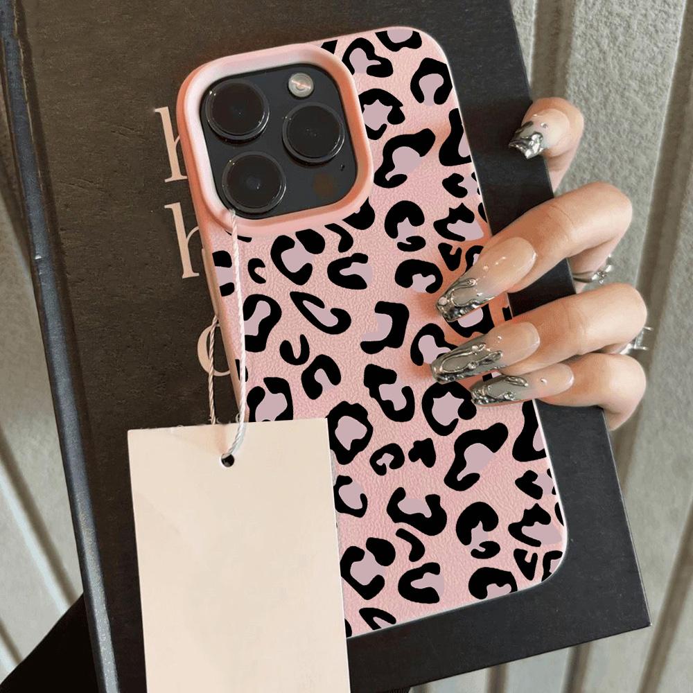 

Роскошный Чехол для Телефона с Принтом Леопарда и Cool Lichee Pattern Для Redmi Note 14 13 12 11 10 9 8 Pro Plus 4G 5G Ударопрочный Чехол Note 11 5G