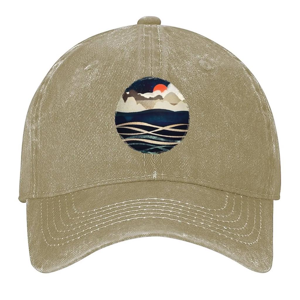 Midnight Beach Baseball Cap cute designer cap Golf Trucker Hat Baseball For Men Women's