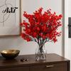 Artificial Flowers with Flexible Stems Fall for Indoor Outdoor Decor, Weatherproof Autumn Floral Arrangements Table Centerpieces Home Office