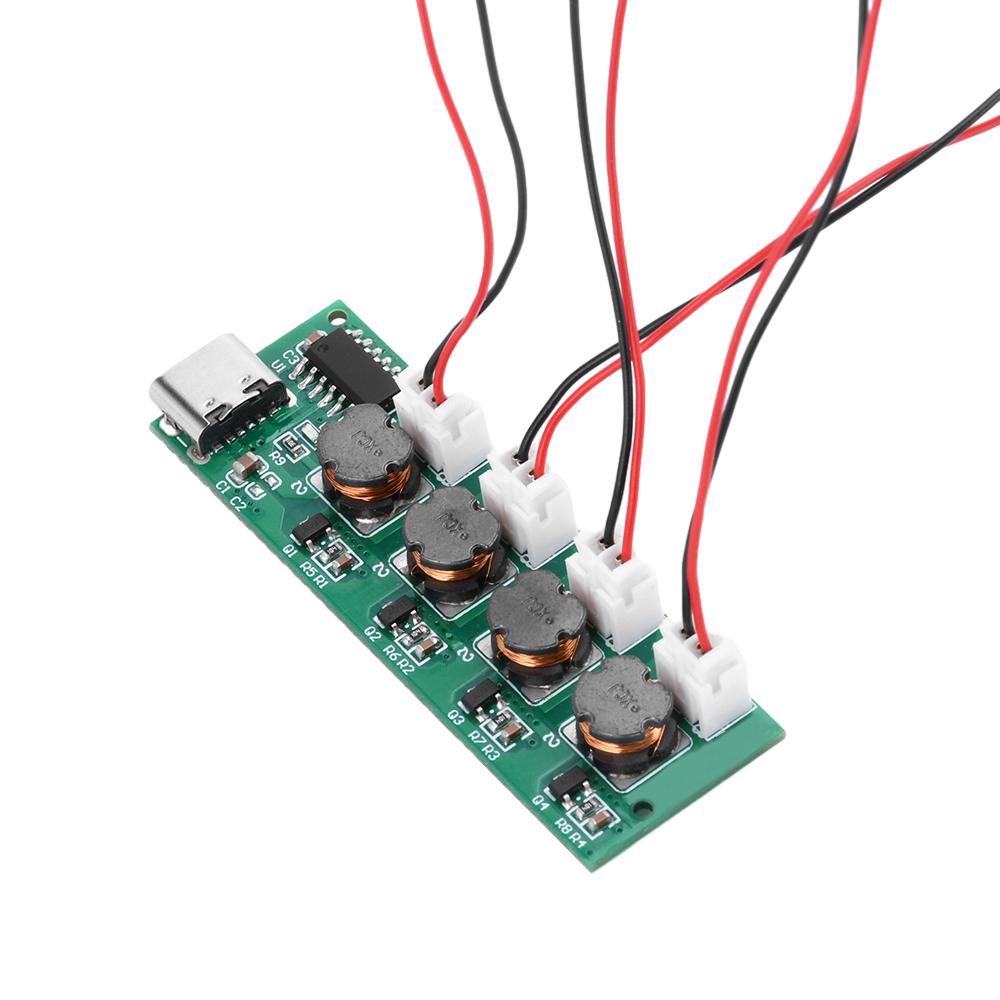 Type-C USB Mini Humidifier DIY Kits Mist Maker and Driver Circuit Board 4 Fogger Atomization Film Atomizer Sheet Oscillating
