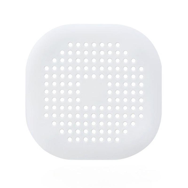 Silicone floor drain sticker sewer hair filter anti-blocking artifact bathroom with suction cup floor drain pad filter