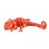 15cm Fashion 3D Printed Dragon Chameleon Figures Multi-joint Movable Simulation for Home Accessories Kids Gift Room Decoration