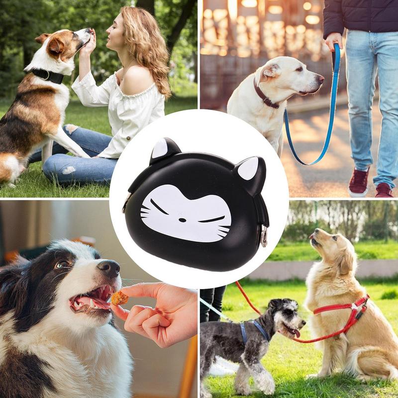Welpen-Trainingsbeutel Silikon Hundeleckerli-Träger Halter Bauchtasche Wasserdichter Hundefutterspender Für Haustiertraining Spaziergänge