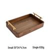 North American Black Walnut Tea Serving Tray