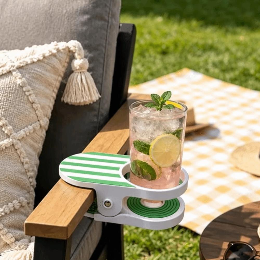 Multifunctional Drink Cup Holder Stable Portable Cup Holder Clip Clamp Holder Office Table