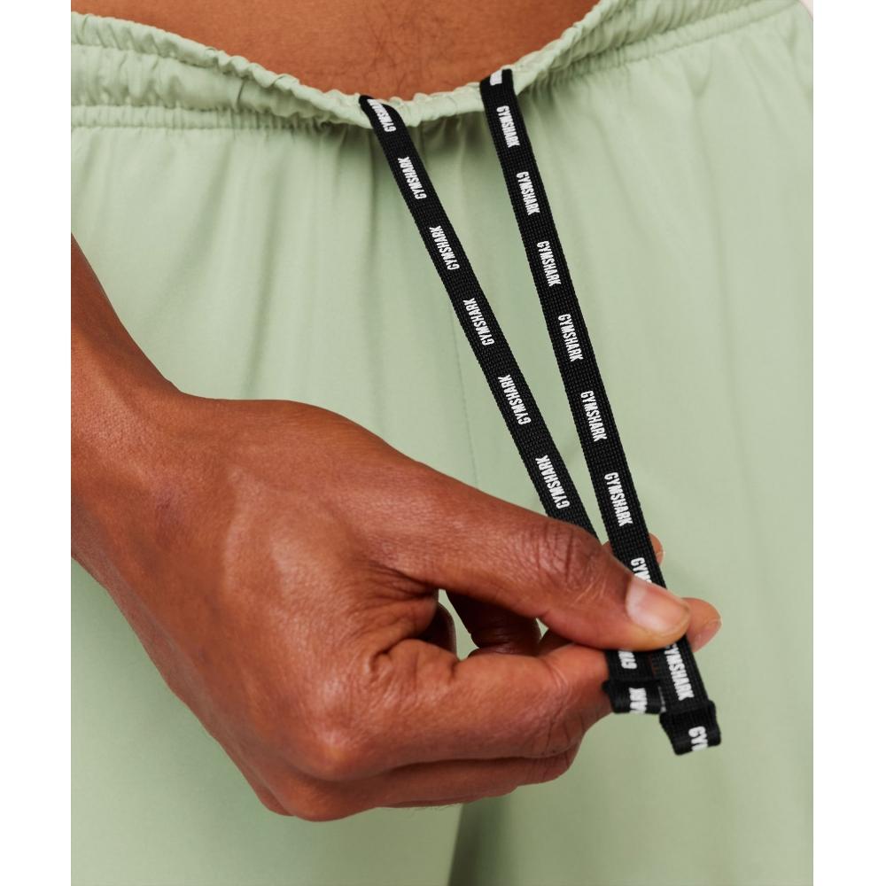 Gymshark Przybycie 7 Spodenki Gs Haze Green A2a1l Edc3