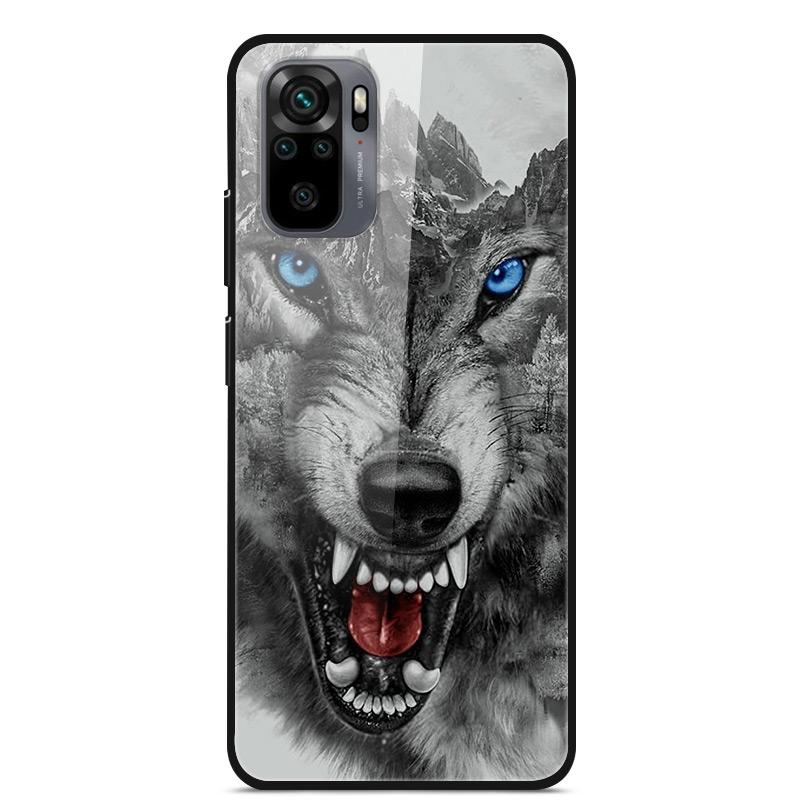 Tempered Glass Case For Xiaomi Redmi Note10 Pro Case Glass Back Cover For Xiaomi Redmi Note 10 10Pro Max Case Note10 5G Shell