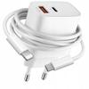 Wall Charger Adapter + TYPE-C Lighting Cable 35W Fast Charging