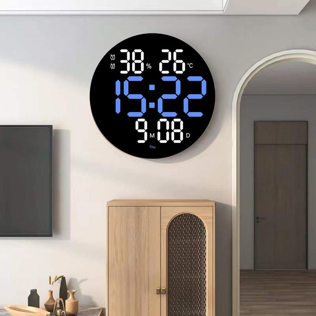 Danmukeji LED Digital Popular Wall Wall Large Fashion Color Easy to Adjustable Light Same Screen USB Memory Remote Living Japanese Instruction Manual