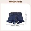 1/12 Denim Shorts Doll Jean Outfit Fashionable Accessory, Costume for 6 Inch Action Figures