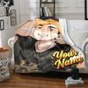 1pc miya atsumu Blanket with Custom Name, Gift, for Men and Women, Soft Blanket, Good for Sofa Bed Couch Travel, Lightweight Flannel Blanket