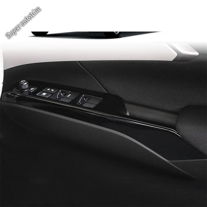 Car Inner Door Window Glass Lift Panel Button Switch Frame Cover Trim For Suzuki Swift ZC / ZD 2024 2025 Interior Accessories