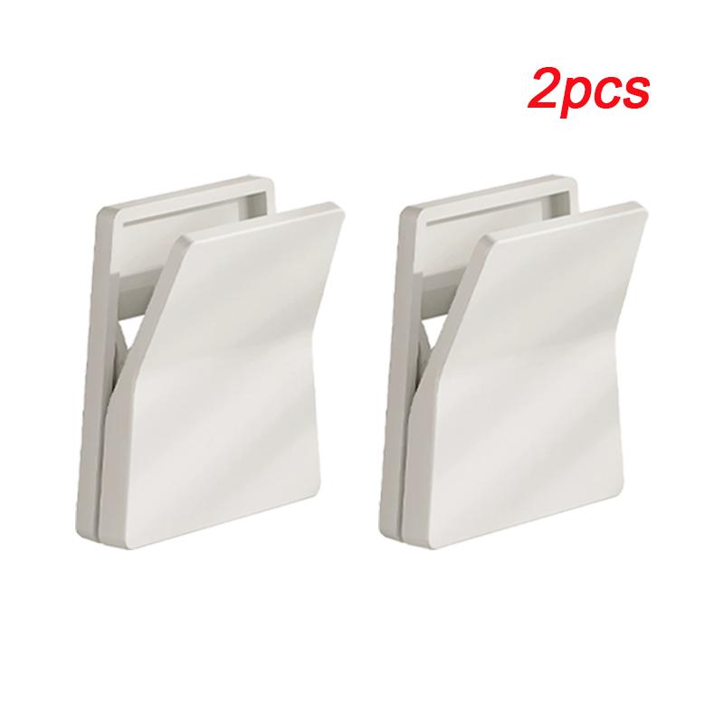 4pcs Kitchen Cleaning glove Clips Multifunctional Storage Clips Wall Mount Punch Free Towel Clamp Toothpaste Holder Sealing Clip 1100₽