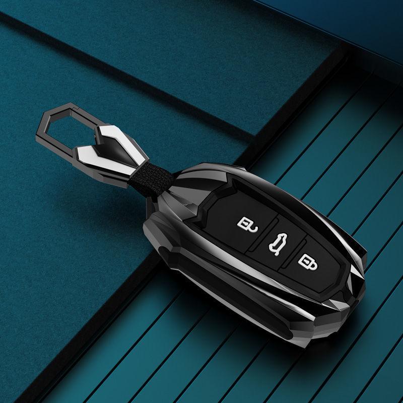 

Чехол для ключа Fengxing T5 Evo & T5L, Fengshen Yixuan Max GS 2021. Type G (3-button, trunk below)