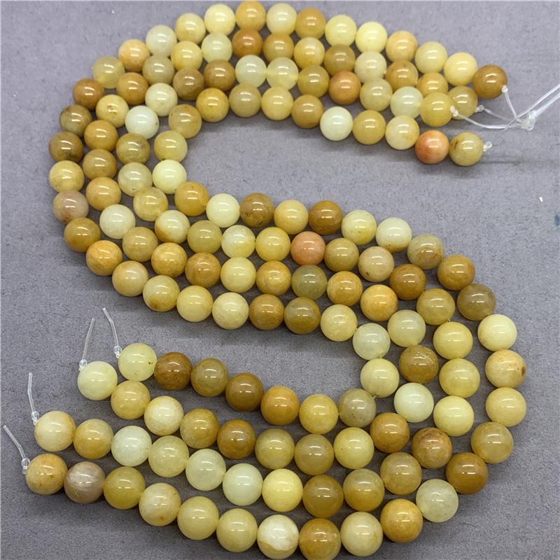 Natural Gemstone Stone  Bead Beads 6/8/10mm Oriental Topaz Loose Beads